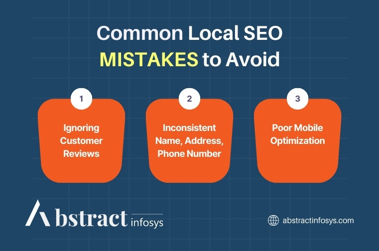 mistakes to avoid in local seo
