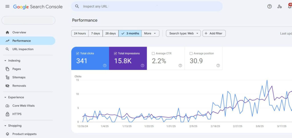 google search console seo tool