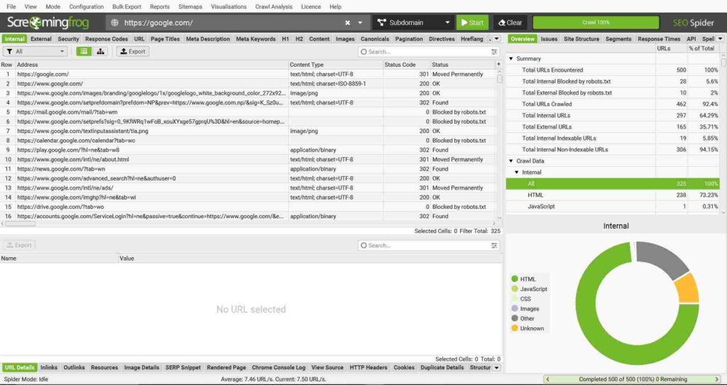 screaming frog seo tool for beginners