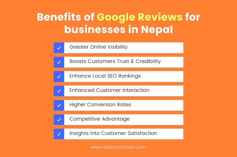 top benefits of google review for businesses