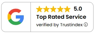 top rated service badge of abstract infosys nepal by trust index