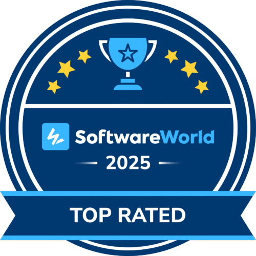 featured on top rated badge of abstract infosys in software world