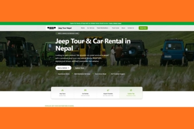 Web Development for Vehicle Rental