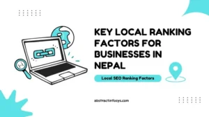 blog thumbnail on key local seo rankings factor nepal
